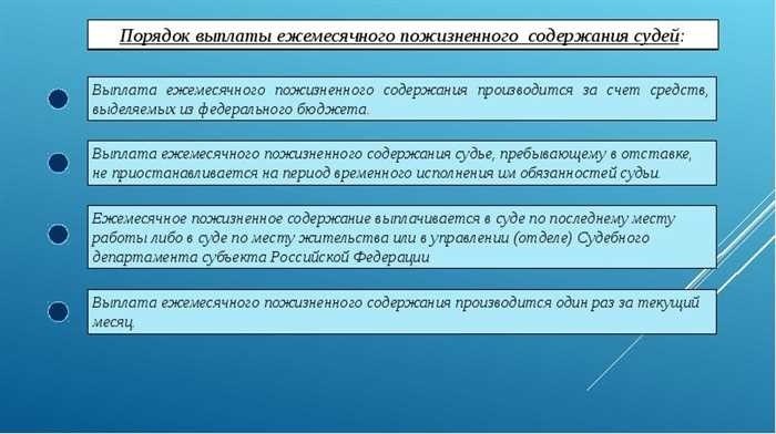 Пенсионное обеспечение судей судейский стаж, виды пенсий